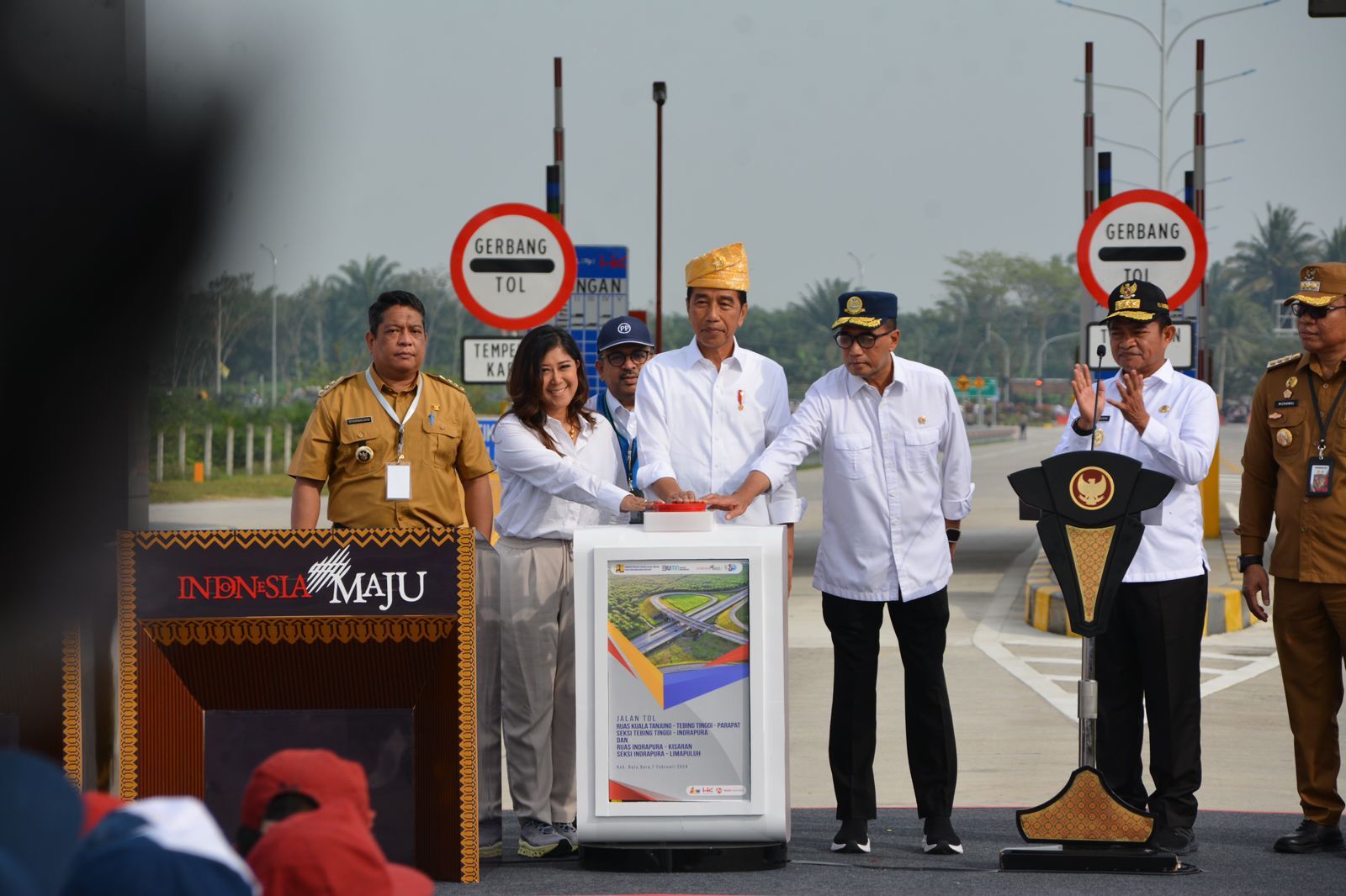 2 Ruas Tol Trans Sumatera Diresmikan Presiden Jokowi, Semakin Bertambahnya Konektivitas di Sumatera Utara