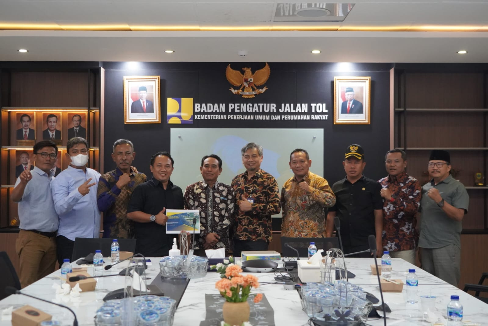 BPJT Menerima Kunjungan DPRD Bojonegoro  Terkait Rencana Jalan Tol Ngawi-Kertosono-Babat