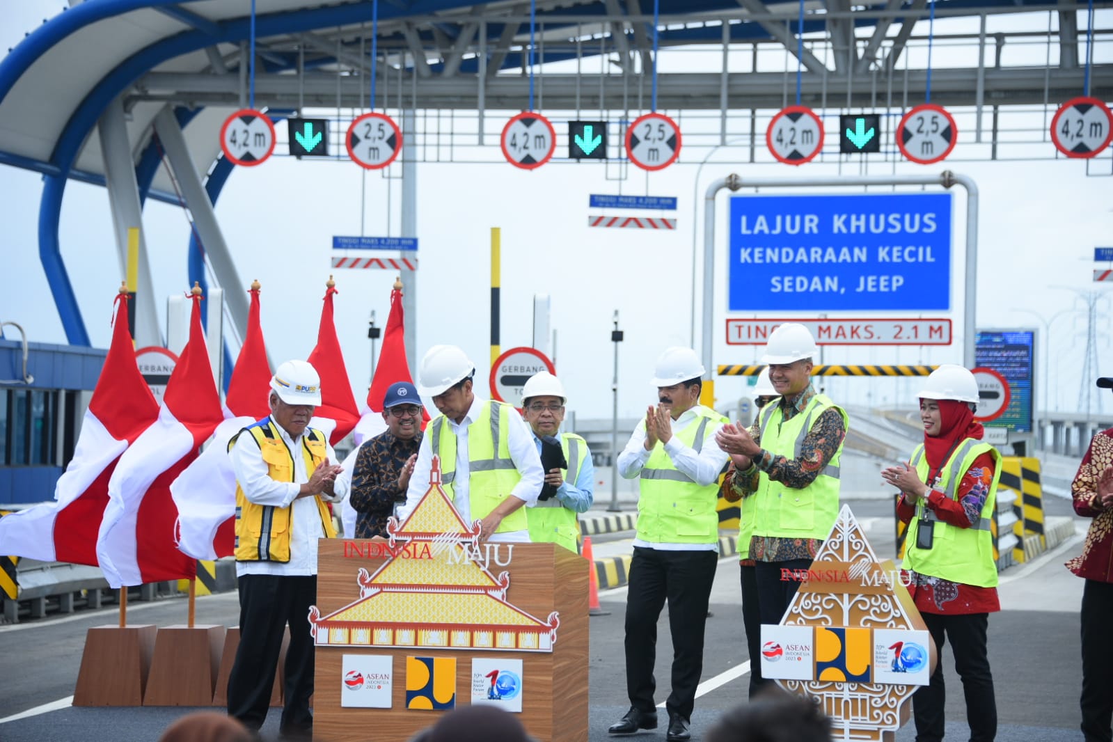 Diresmikan Presiden Jokowi : Percepat Konektivitas Pantura Semarang, Sayung - Demak Cukup 20 Menit