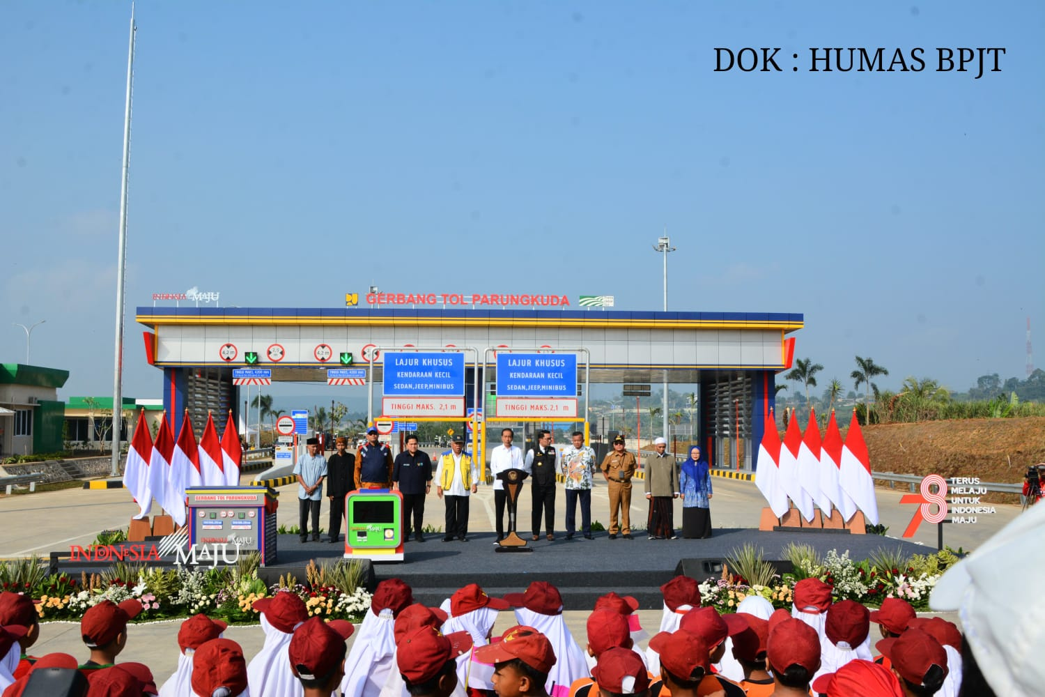 Jadi Kado HUT RI ke 78, Jalan Tol Ciawi - Sukabumi Seksi 2 Diresmikan Presiden Jokowi