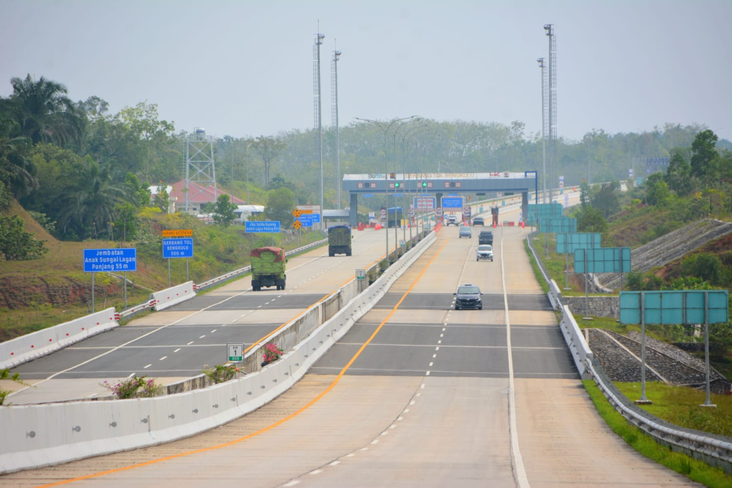 Jalan Tol di Bumi Raflesia, Lubuk Linggau - Curup - Bengkulu Bagian Jalan Tol Trans Sumatera