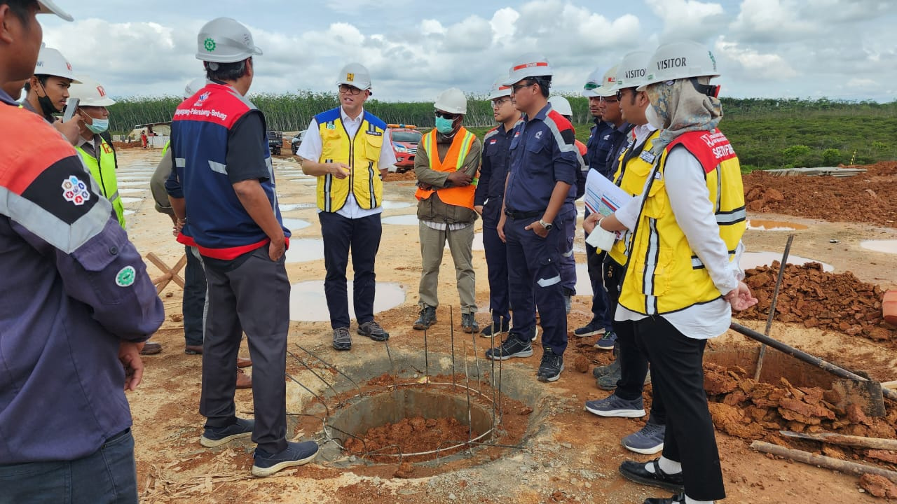 Jalan Tol Kramasan - Betung Capai Progres 58,91% Target Selesai Konstruksi Agustus 2023