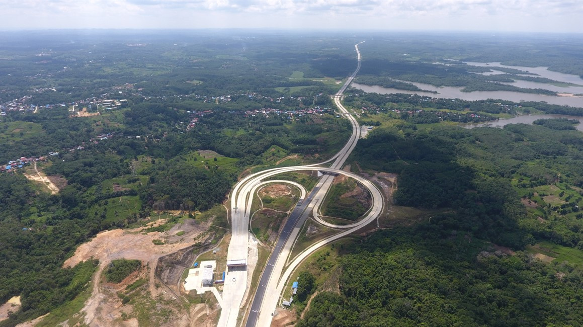 Pertama di Pulau Kalimantan Jalan Tol Balikpapan - Samarinda Menjadi Akses Menuju IKN